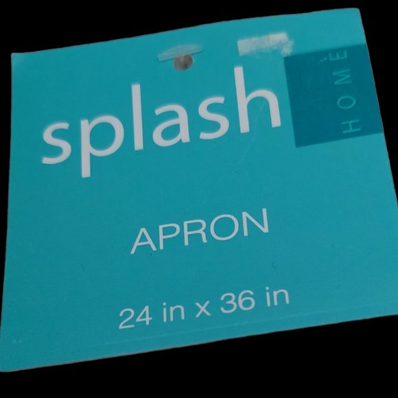 Splash Home Apron White that says, "Whisk Me Away!" NWOT - Picture 4 of 4